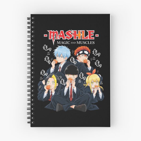 Item preview, Mashle Cast Snack Time designed and sold by HarmonySteele.