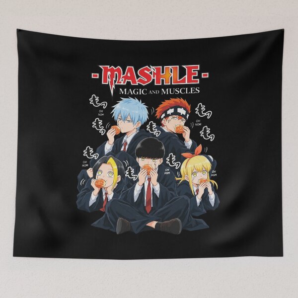 Item preview, Mashle Cast Snack Time designed and sold by HarmonySteele.