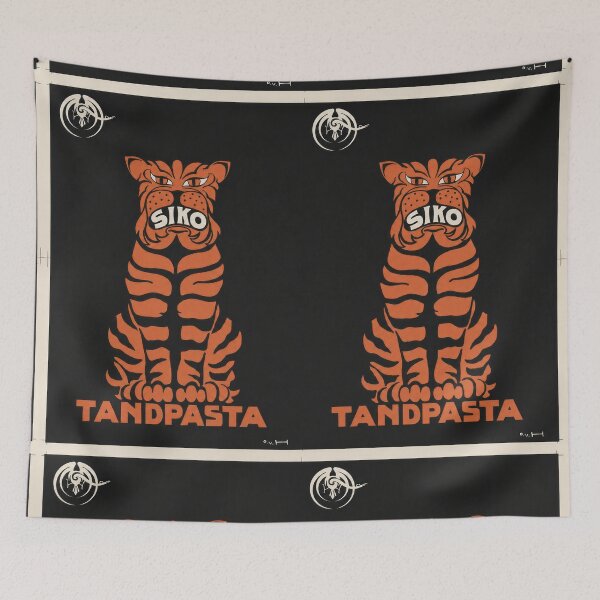 Item preview, Siko Tandpasta Tiger Dutch Advertisement designed and sold by artofuniverse.