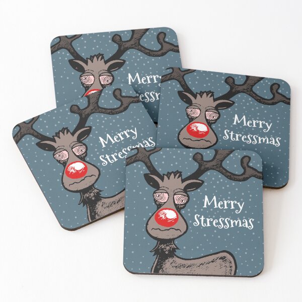 Item preview, Merry Christmas or Merry Stressmas designed and sold by Restarter.