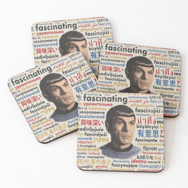 Item preview, Spock's “Fascinating” in Different Languages designed and sold by Eldar of Zemlya.