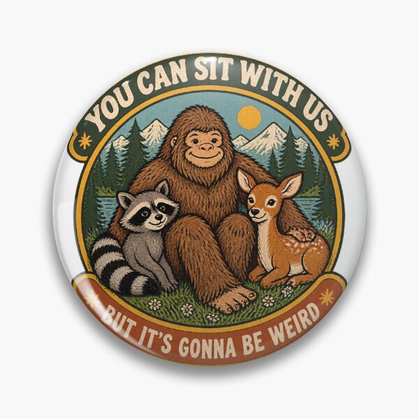 Item preview, You Can Sit With Us But It's Gonna Be Weird Funny Social Humor Design ⭐⭐⭐⭐⭐ designed and sold by wakandaforeva11.
