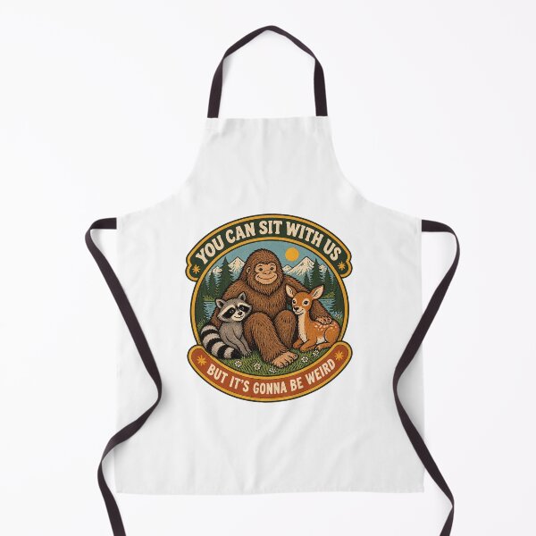 Item preview, You Can Sit With Us But It's Gonna Be Weird Funny Social Humor Design ⭐⭐⭐⭐⭐ designed and sold by wakandaforeva11.