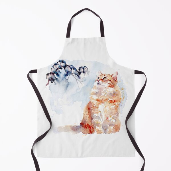 Item preview, Orange Tabby Looking Up at Birds designed and sold by caracatita75.