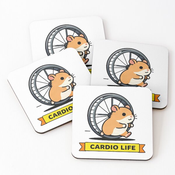 Item preview, Funny Hamster Running In Exercise Wheel designed and sold by Arc2020.