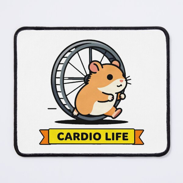 Item preview, Funny Hamster Running In Exercise Wheel designed and sold by Arc2020.