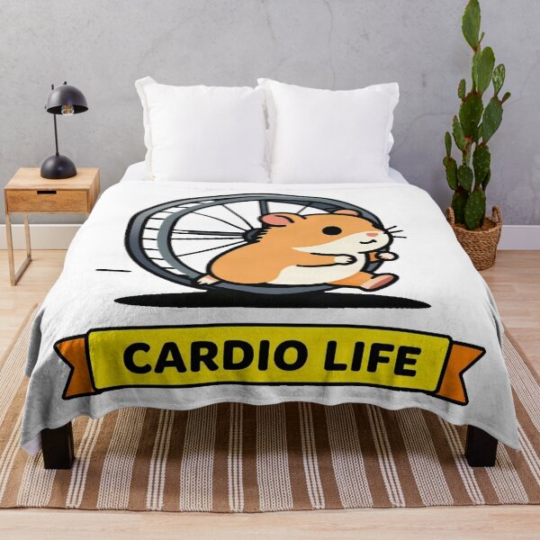 Item preview, Funny Hamster Running In Exercise Wheel designed and sold by Arc2020.