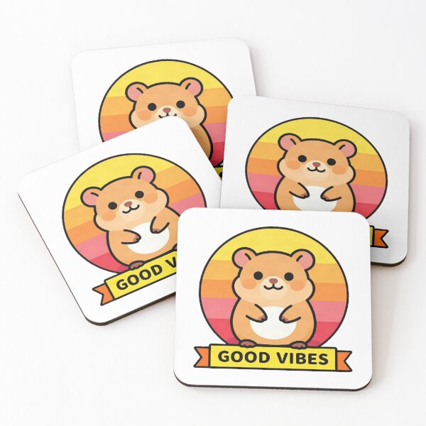 Item preview, Retro Vintage Sunset Golden Hamster designed and sold by Arc2020.