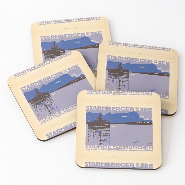 Item preview, Viaje en barco de vapor Starnberger See Lake designed and sold by artofuniverse.