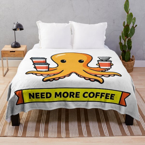 Item preview, Multitasking Octopus Coffee Lover designed and sold by Arc2020.