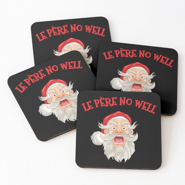 Item preview, Father No Well – Sad Santa Claus – Funny Christmas Pun 3 designed and sold by WordPlayStudio.