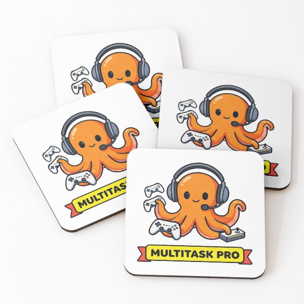 Item preview, Retro Gaming Octopus Tentacle Master designed and sold by Arc2020.