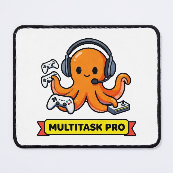 Item preview, Retro Gaming Octopus Tentacle Master designed and sold by Arc2020.