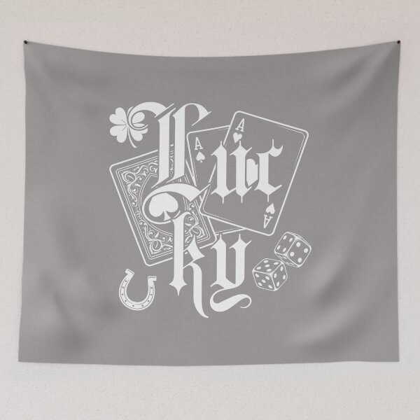Item preview, Lucky Word in White Gothic Old English Font-56 designed and sold by lizettejepper.