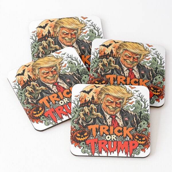 Item preview, Trick or Trump – Scary Donald Trump Halloween Horror Parody designed and sold by Otaku Style.
