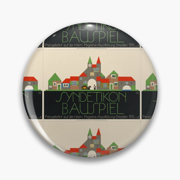Item preview, Syndetikon Bauspiel Toy Village Advertisement designed and sold by artofuniverse.