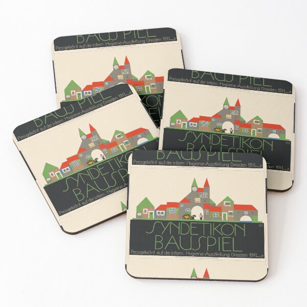 Item preview, Syndetikon Bauspiel Toy Village Advertisement designed and sold by artofuniverse.