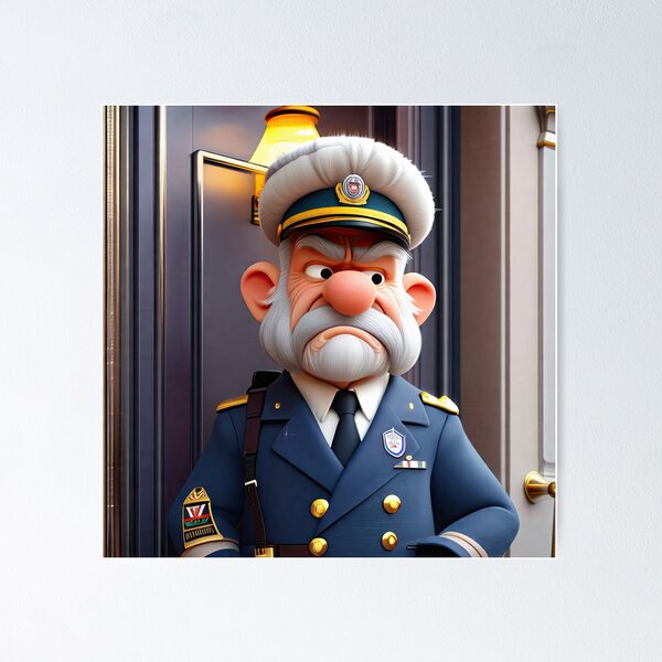 Item preview, Old Fart as a Hotel Doorman designed and sold by Colin Bentham.