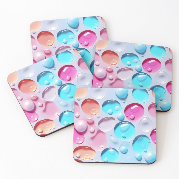 Item preview, Water Drops Style Colorful Phone Case for Drops Lover designed and sold by MalwasBasket.