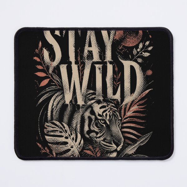 Item preview, Stay Wild Tiger Botanical Streetwear Graphic designed and sold by JoharJA.