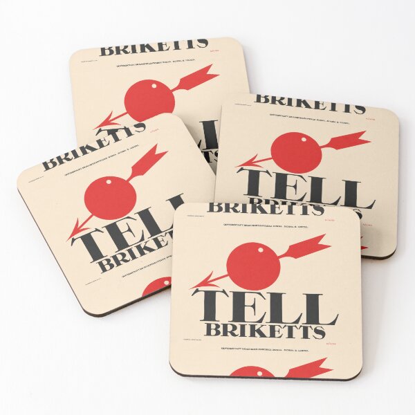 Item preview, Tell Briketts Wilhelm Advertisement designed and sold by artofuniverse.