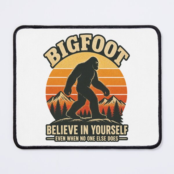 Item preview, Bigfoot Believe in Yourself Inspirational Vintage Design for Outdoors and Adventure Lovers LIMITED EDITION designed and sold by wakandaforeva11.