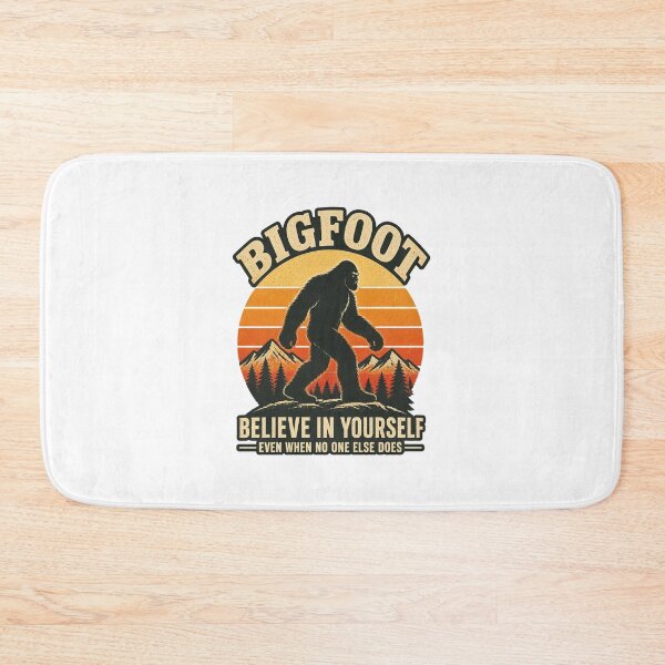 Item preview, Bigfoot Believe in Yourself Inspirational Vintage Design for Outdoors and Adventure Lovers LIMITED EDITION designed and sold by wakandaforeva11.