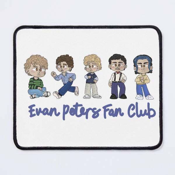 Item preview, Evan Peters Fan Club designed and sold by hennypennydraws.