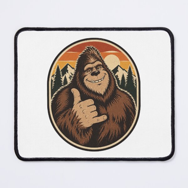 Item preview, Bigfoot Silhouette Design for Nature and Cryptid Enthusiasts ⭐⭐⭐⭐⭐ designed and sold by wakandaforeva11.