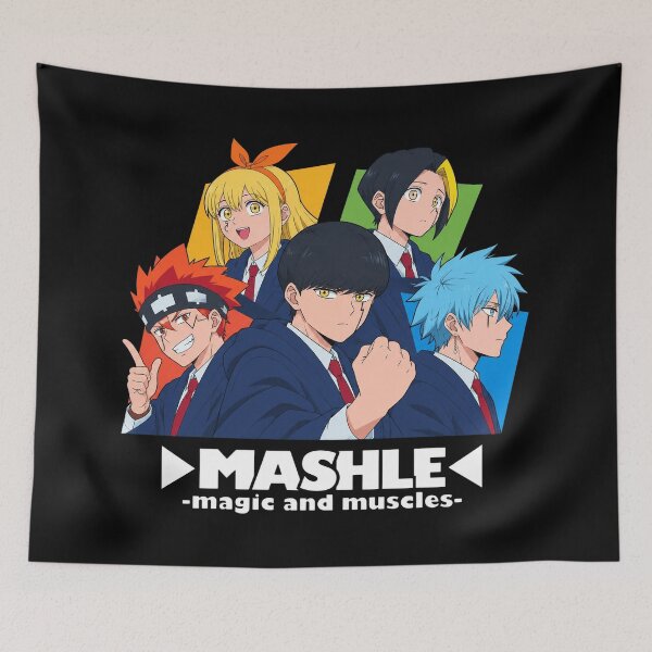 Item preview, Mashle Anime Squad designed and sold by HarmonySteele.