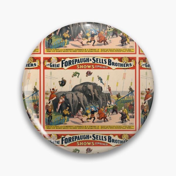 Item preview, Forepaugh Sells Brothers Elephant Leap Circus designed and sold by artofuniverse.