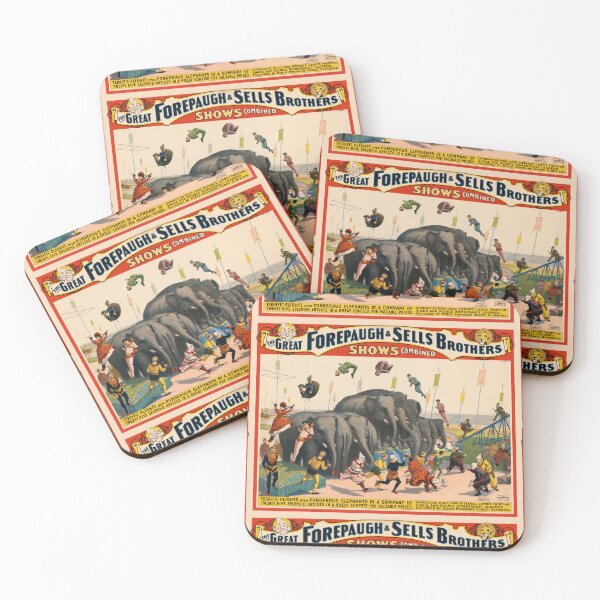 Item preview, Forepaugh Sells Brothers Elephant Leap Circus designed and sold by artofuniverse.