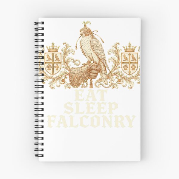 Item preview, Eat Sleep Falconry Falconer Bird Of Prey designed and sold by HappyVibration.