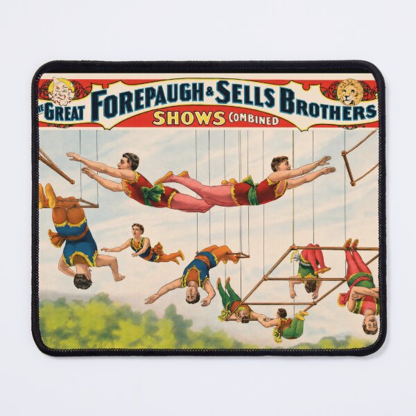 Item preview, Hanlon Troupe Aerial Champions Circus Bill designed and sold by artofuniverse.