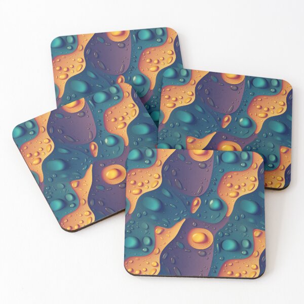 Item preview, Water Drops Style Colorful Phone Case designed and sold by MalwasBasket.