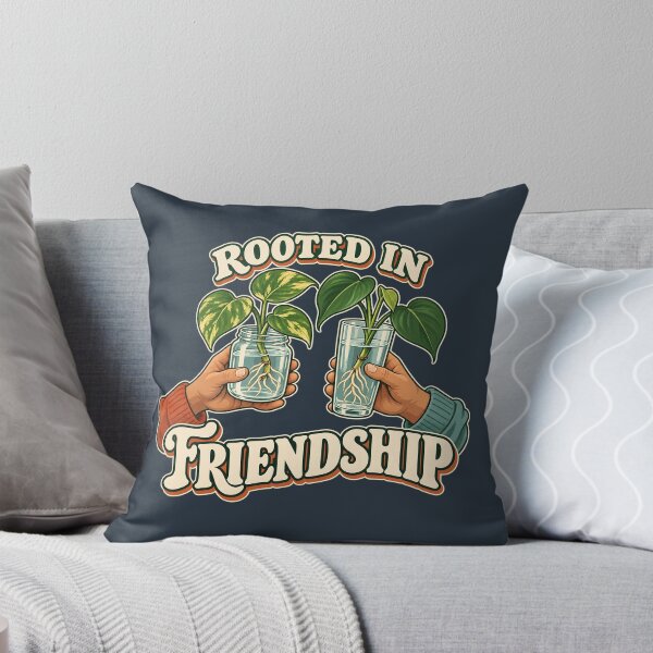 Item preview, Rooted In Friendship Plant Propagation Retro designed and sold by MythicCotton.