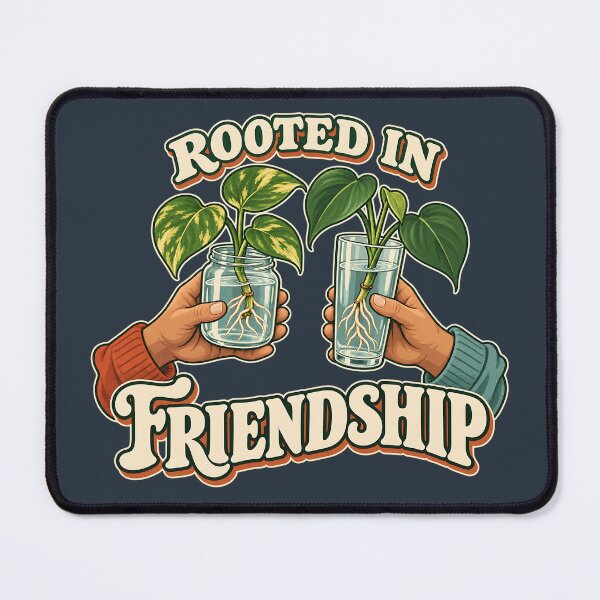 Item preview, Rooted In Friendship Plant Propagation Retro designed and sold by MythicCotton.
