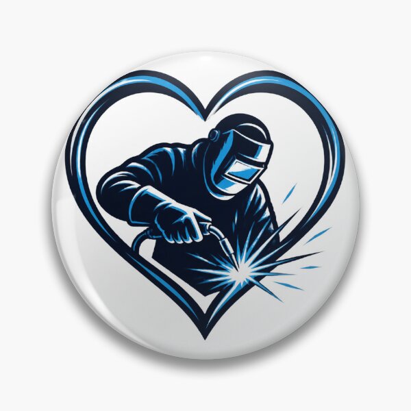 Item preview, Welding Heart Design for Metalworkers and Welding Enthusiasts ⭐⭐⭐⭐⭐ designed and sold by Velikakara.