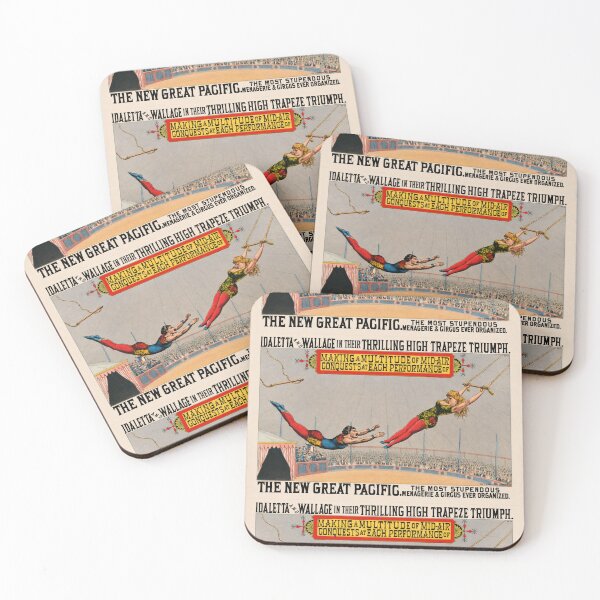 Item preview, Idaletta Wallage High Trapeze Circus Bill designed and sold by artofuniverse.
