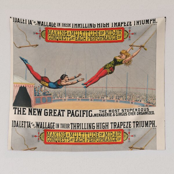 Item preview, Idaletta Wallage High Trapeze Circus Bill designed and sold by artofuniverse.