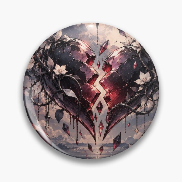 Item preview, Romantic Heart Breaking Beneath the Moonlit Sky. designed and sold by MissYouONLY.
