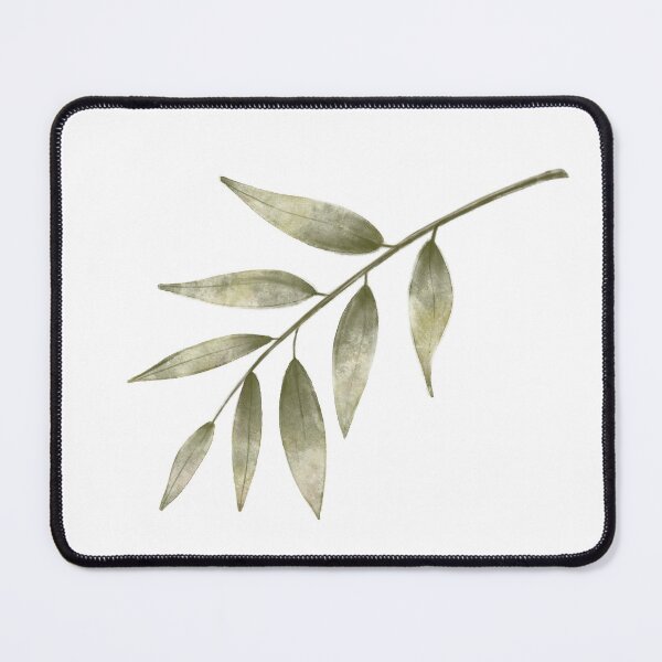 Item preview, Mediterranean Olive Branch- Minimalist Botanical Art designed and sold by uliana-arte.