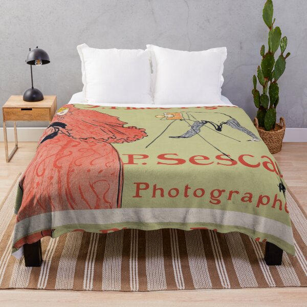 Item preview, P Sescau Photographe Place Pigalle Advertisement designed and sold by artofuniverse.