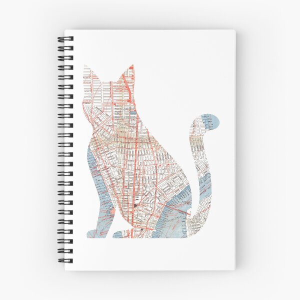 Item preview, Cat map designed and sold by michplante60.