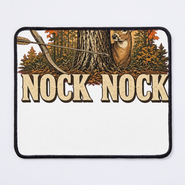 Item preview, Nock Nock Funny Bow Hunting Archery designed and sold by HappyVibration.