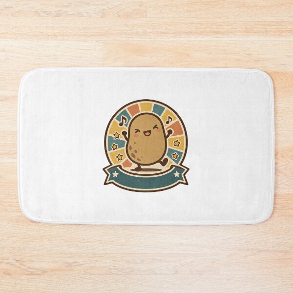 Item preview, Happy Potato Cute Cartoon Character Illustration Design designed and sold by engMohamedReda.