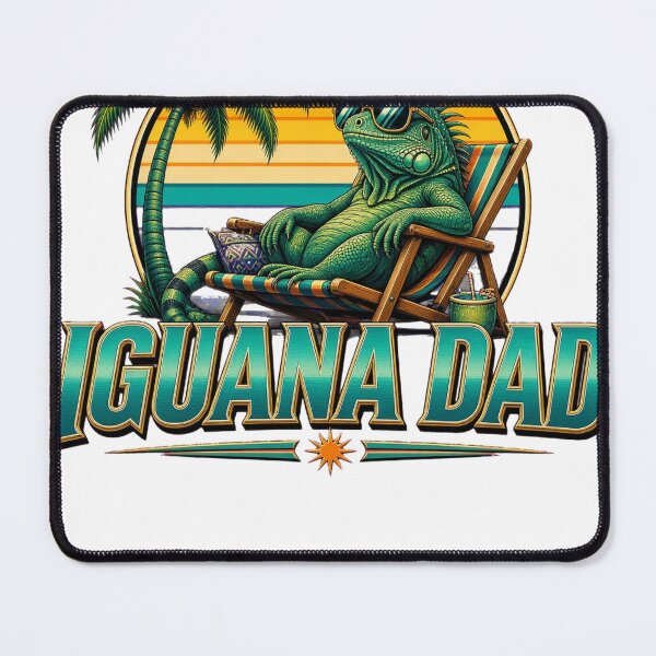 Item preview, Iguana Dad Reptile Owner Lizard Lover designed and sold by HappyVibration.