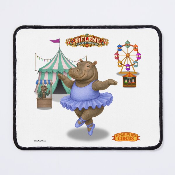 Item preview, Helene Circus Performer: Vintage Animal Parody designed and sold by MissTerryWoman.