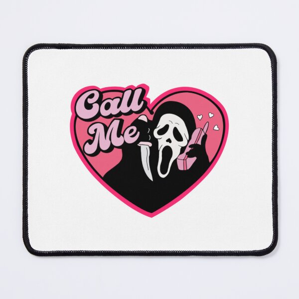 Item preview, Ghostface Call Me Pink Valentine Heart Design designed and sold by JoseldShopus.