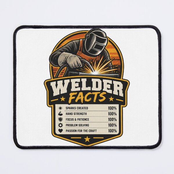 Item preview, Funny Welder Facts Design - Unique Welding Gift for Metalworkers ⭐⭐⭐⭐⭐ designed and sold by Velikakara.